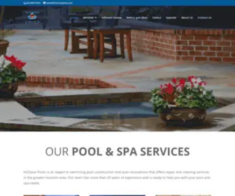 H2Oasispools.com(H2Oasis Pools) Screenshot