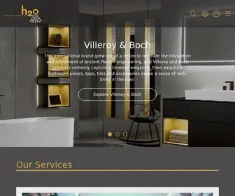 H2OBDC.co.uk(Luxury Bathrooms Newcastle) Screenshot