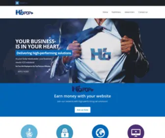 H2Opop.com(Digital Marketing & Advertising Company) Screenshot