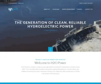 H2Opower.com(H2O Power) Screenshot