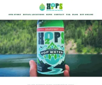 H2OPS.com(H2OPS SPARKLING HOP WATER) Screenshot