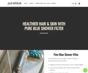 H2Opureblue.com(H2O Pure Blue) Screenshot