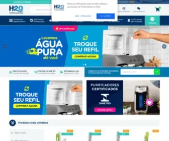 H2Opurificadores.com.br(A Maior Loja de Filtros para Purificadores de Água H2O Purificadores) Screenshot