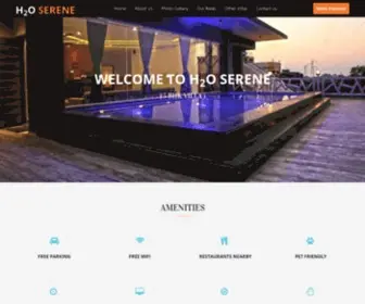 H2Oserene.com(H2O Serene) Screenshot