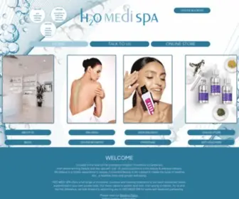 H2Ospa.com.au(H2O MEDI SPA) Screenshot