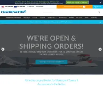 H2Osportswarehouse.com(Wakeboard Towers and Accessories) Screenshot