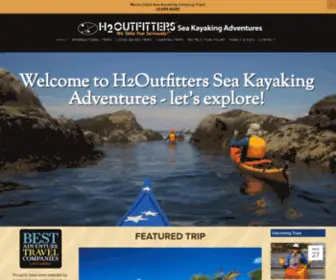 H2Outfitters.com(H2Outfitters Sea Kayaking Adventures) Screenshot