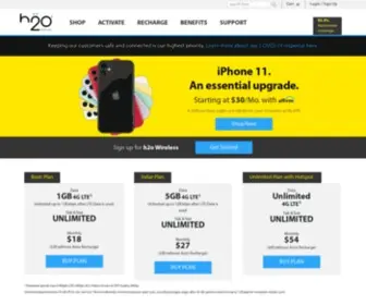 H2Owirelessnow.com(H2o Wireless) Screenshot