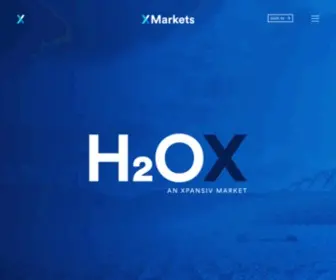 H2OX.com(The future is Xpansiv) Screenshot