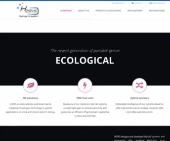 H2SYS.fr(Concepteur de générateurs électriques à hydrogène) Screenshot