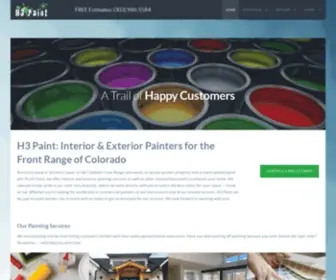 H3Paint.com(Your Front Range) Screenshot