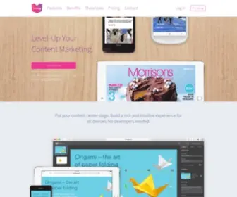 H5Mag.com(Best platform to create immersive online magazines) Screenshot