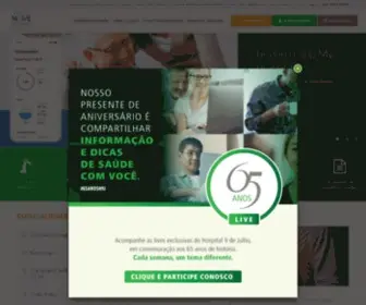 H9J.com.br(Hospital 9 de Julho) Screenshot