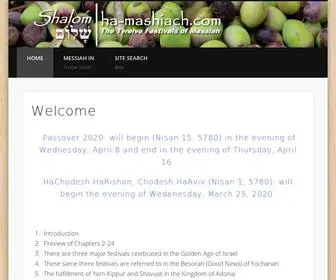 HA-Mashiach.com(There are Twelve Festivals of the Messiah (Ha) Screenshot