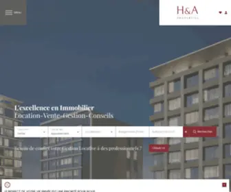 HA-Properties.com(H&A properties) Screenshot