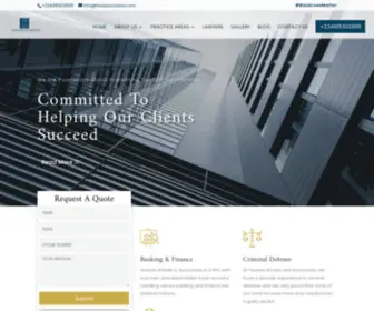 Haaassociates.com(Hussein Afolabi & Associates) Screenshot