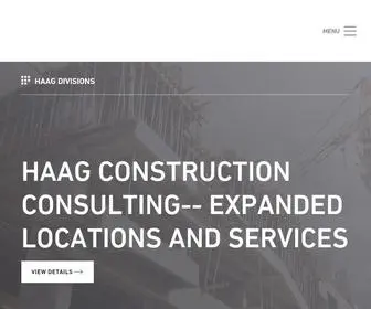 Haagconstructionconsulting.com(Haag Construction Consulting) Screenshot