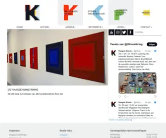 Haagsekunstkring.nl(Haagsekunstkring) Screenshot