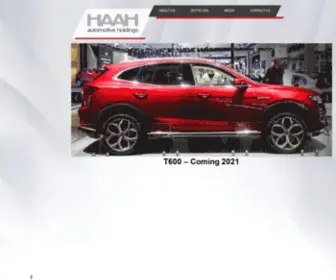 Haahauto.com(HAAH Automotive Holdings) Screenshot