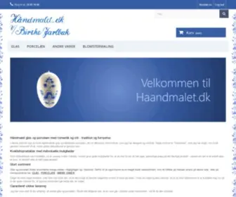 Haandmalet.dk(Haandmalet) Screenshot