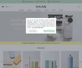 Haanready.com(Your everyday hand sanitizer) Screenshot