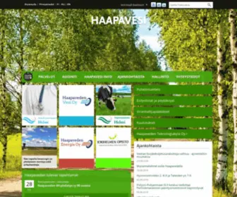 Haapavesi.fi(Haapaveden kaupunki) Screenshot