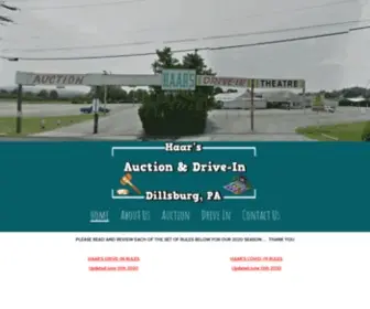 Haars.com(Haars Auction and Drive) Screenshot