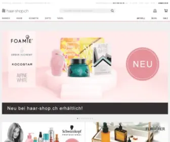 Haarshop.ch(The Beauty Online Shop) Screenshot