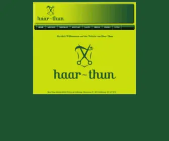 Haarthun.ch(Haar-Thun Rebekka Wittwer in Steffisburg) Screenshot