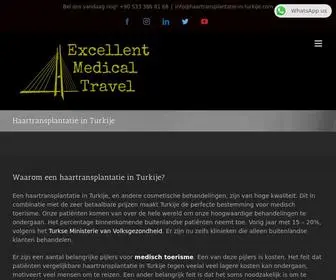 Haartransplantatie-IN-Turkije.com(Welkom bij het Haar Instituut Istanbul) Screenshot