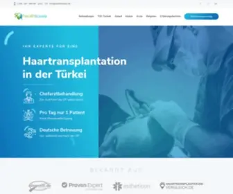 Haartransplantation-Tuerkei.com(Haartransplantation Türkei) Screenshot