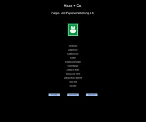 Haas-Siegen.de(BUCHPRÄGEDRUCK) Screenshot