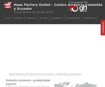 Haascam.com(Haas Factory Outlet) Screenshot