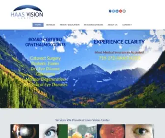 Haasvisioncenter.com(Dr. Michael Haas) Screenshot