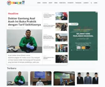 Habadaily.com(Berita Aceh dan Informasi Aceh Terkini dan Terbaru Hari ini) Screenshot