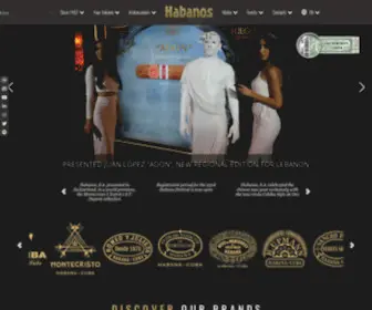 Habanos.com(Sitio oficial) Screenshot