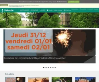 Habay.be(Commune de Habay) Screenshot