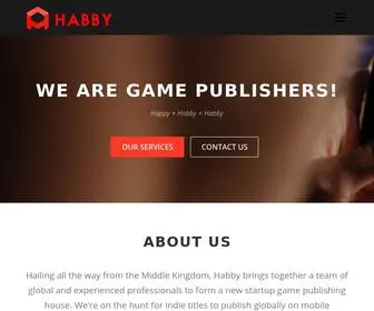 Habby.com(Web site created using create) Screenshot