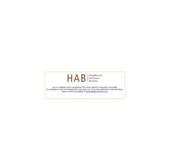 HABCOmmunity.com(Healthcare Advisory Bureau) Screenshot