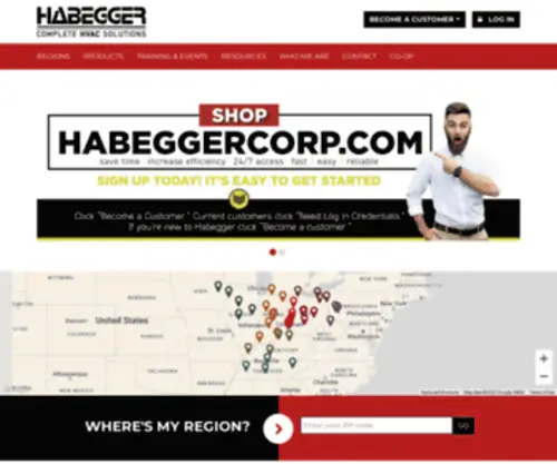 Habeggercorp.com(The Habegger Corporation) Screenshot