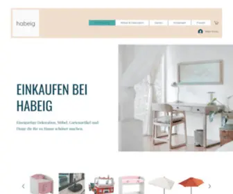 Habeig.de(Online Handel) Screenshot