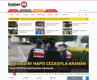 Haber48.com.tr(Muğla Son Dakika Haberleri) Screenshot