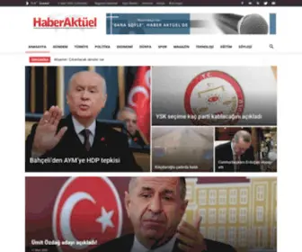 Haberaktuel.com(Haber Aktüel) Screenshot