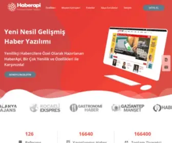 Haberapi.com(Premium Haber Yazılımı) Screenshot