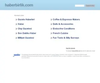 Haberbirlik.com(Cheap Domain Names & Websites) Screenshot