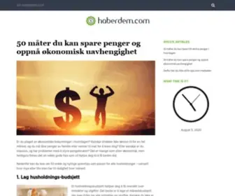 Haberdem.com(Lån) Screenshot