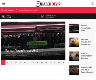 Haberdevir.com(Haber Devir) Screenshot