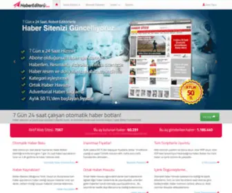 Habereditoru.com(Otomatik Haber Botu) Screenshot