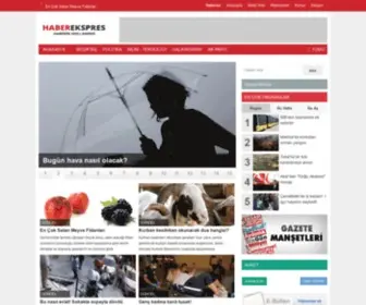 Haberekspres.net(Haberekspres) Screenshot