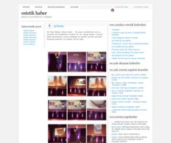 Haberestetik.com(Estetik Haber) Screenshot